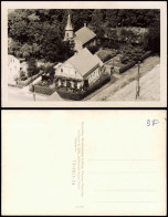 Ansichtskarte  Luftbilde Überflugkarte Kirche Und Pfarrhaus 1955 - Ohne Zuordnung