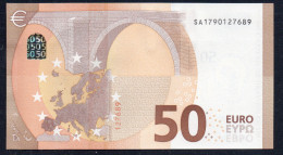 50 EURO ITALY  LAGARDE S041 SA  Ch  "79"  UNC - 50 Euro