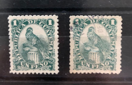 GUATEMALA 1923 Quetzal Birds 1p MM And Used - Other & Unclassified