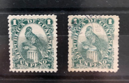 GUATEMALA 1923 Quetzal Birds 1p MM And Used - Altri & Non Classificati