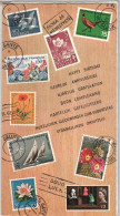 Kaart Afbeeldingen Van Zegels , Stamps ,timbre - Timbres (représentations)