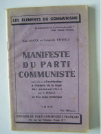 LA POLITIQUE. "MANIFESTE DU PARTI COMMUNISTE".   100_3842 - Politique