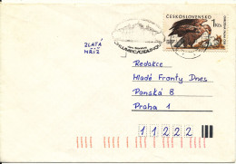 Czechoslovakia Cover 24-5-1991 Single Franked SEA EAGLE - Lettres & Documents