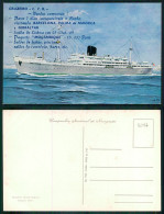 BARCOS SHIP BATEAU PAQUEBOT STEAMER [ BARCOS # 05097 ] - PORTUGAL COMPANHIA COLONIAL NAVEGAÇÃO PAQUETE MOÇAMBIQUE 9-67 - Steamers