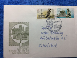 DDR - 1989 Brief Aus Schierpe - SST (3DMK033) - Lettres & Documents