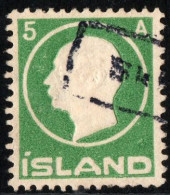 Island 1911 5 A King Frederik VIII Cancelled - Oblitérés