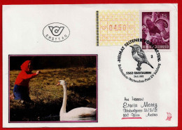 Brief Mit Stempel Heimat Seltener Vogelarten  - 5562 Obertauern ( FDC ???)  Vom 26.6.1992 - Lettres & Documents
