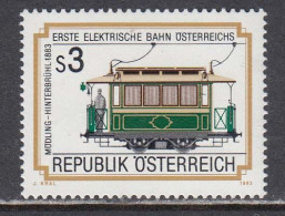 Austria 1983 - Erste Elektrische Bahn Oesterreichs: Moedling-HinterBruehl, Mi-Nr. 1757, MNH** - Neufs