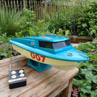 Vintage (1967)rc Bootje Van Het Merk Jouet Scientifique Paris - R/C Scale Models