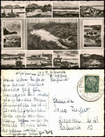 Ansichtskarte  Der Bodensee Überlingen Lindau Wasserburg Meersburg MB 1956 - Ohne Zuordnung