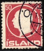 Island 1911 50 A King Frederik VIII Cancelled - Used Stamps