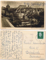 Ansichtskarte Nürnberg Blick Vom Hallentor Zur Burg 1928 - Nuernberg