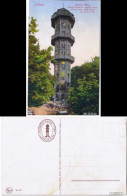 Ansichtskarte Löbau Löbauer Berg - König Friedrich August-Turm 1920 - Loebau