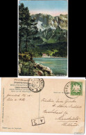 Ansichtskarte Garmisch-Partenkirchen Eibsee Gegen Sie Tajaköpfe 1909 - Garmisch-Partenkirchen
