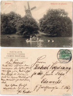 Ansichtskarte Bremen Wallpartie Am Dventor - Windmühle 1909 - Bremen