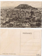 Ansichtskarte Pößneck Panorama über Die Dächer 1925 - Poessneck