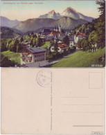 Ansichtskarte Berchtesgaden Von Nonntal Gegen Watzmann 1915 - Berchtesgaden