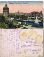 Ansichtskarte Mannheim Friedrichsplatz Und Rosengarten 1915 - Mannheim