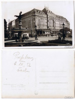 Postcard Pressburg Bratislava Hotel Savoy - Foto AK 1932 - Slovakia