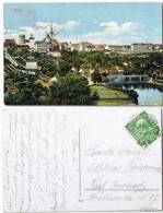 Postcard Tabor Tábor Panorama - Blick Entlang Des Flußes 1915 - Tchéquie