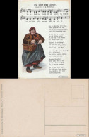 Ansichtskarte  Die Dicke Vun Zwicke. (Lied) 1925 - Musik