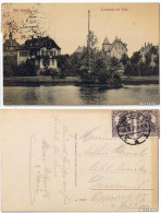 Ansichtskarte Bad Lausick Lausigk Gondelteich Mit Villen Gel. 1921 1921 - Bad Lausick
