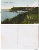 Ansichtskarte Glücksburg (Ostsee) Lyksborg Strandhotel 1918 - Autres & Non Classés