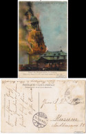 Ansichtskarte Hamburg Brand Der Michaeliskirche 3. Juli 1906 1906 - Andere & Zonder Classificatie