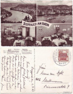 Ansichtskarte Boppard Hotel Hubertus Innenansicht Und Ortsansichten 1967 - Boppard