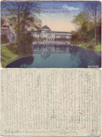 Ansichtskarte Wiesbaden Kurhaus (Gartenseite) Mit Weiher 1930 - Wiesbaden