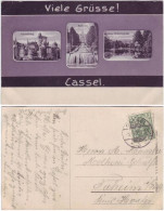Ansichtskarte Bad Wilhelmshöhe-Kassel Cassel Viele Grüsse 1903 - Kassel