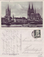 Ansichtskarte Köln Dom U. St. Martin 1936 - Köln