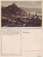 Ansichtskarte Braubach Panorama Mit Marskburg 1929 - Braubach