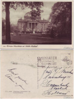 Ansichtskarte Wiesbaden Staatstheater Mit Schiller-Denkmal 1933 - Wiesbaden