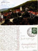 Ansichtskarte Bad Sooden-Allendorf Panorama Gel. 1930 1924 - Bad Sooden-Allendorf