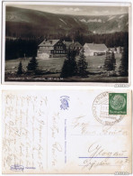 Postcard Krummhübel Karpacz Foto AK Schlingelbaude 1937 - Schlesien