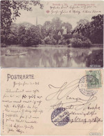 Ansichtskarte Biebrich-Wiesbaden Die Moosburg Vom Teich 1906 - Wiesbaden