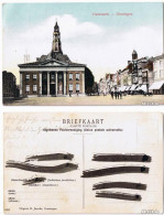 Postkaart Groningen Fischmarkt (Vischmarkt) 1916 - Autres & Non Classés