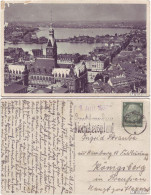 Ansichtskarte Hamburg Hamburg (Binnen- U. Außenalster) Gel. 1937 1937 - Otros & Sin Clasificación