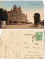 Postcard Leipnik Lipník Nad Bečvou Deutsche Realschule 1910 - Tchéquie