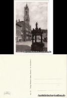 Ansichtskarte Kamenz Kamjenc Marktplatz Mit Brunnen - Foto Ak 1936 - Kamenz