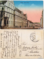 Postcard Tschaslau Čáslav Husova Straße (Husova Trida) 1922 - Tchéquie