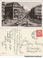 Ansichtskarte Frankfurt Am Main Kaiserplatz Mit Straßenbahn - Foto AK 1939 - Frankfurt A. Main