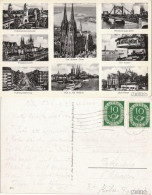 Ansichtskarte Köln Mehrbildkarte 1952 - Köln