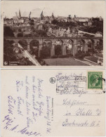 Postcard Luxemburg Panorama 1938 - Sonstige & Ohne Zuordnung