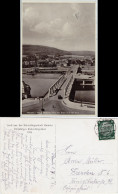 Ansichtskarte Hameln Neue Weserbrücke Mit Dem Blick Auf Den Klüt 1936  - Hameln (Pyrmont)