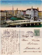 Ansichtskarte Hamburg Reesendammbrücke Mit Alsterarkaden 1914  - Autres & Non Classés