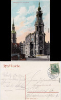 Innere Altstadt-Dresden Holzverschlag, Katholische Kirche Und Schloss 1907  - Dresden