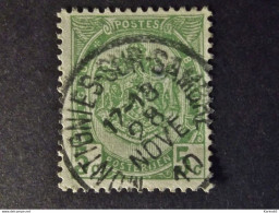 Belgie Belgique - 1907 - COB/OBP 83    -  1 Value - Gestempeld /obl. Montignies Sur Sambre - 1910 - 1893-1907 Wappen