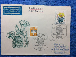 DDR - 1985 Luftpost Brief Aus Erfurt - SST "Kakteen Auf Der IGA" (3DMK035) - Brieven En Documenten